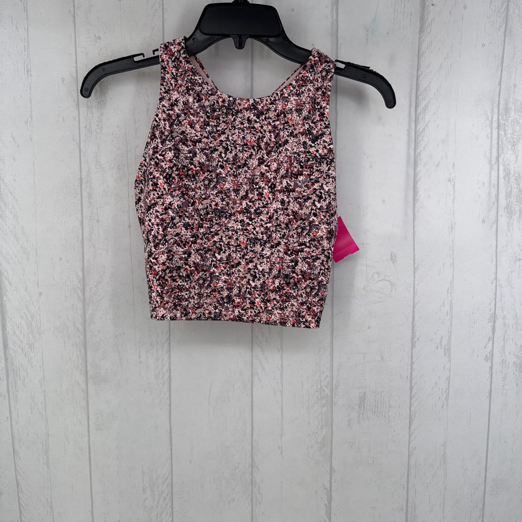 S print crop tank