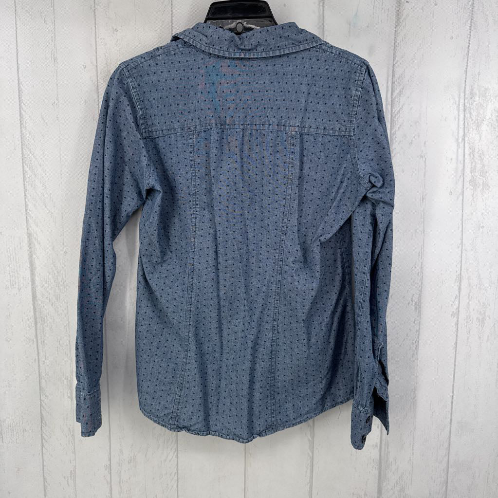 S/P l/s dot print button shirt