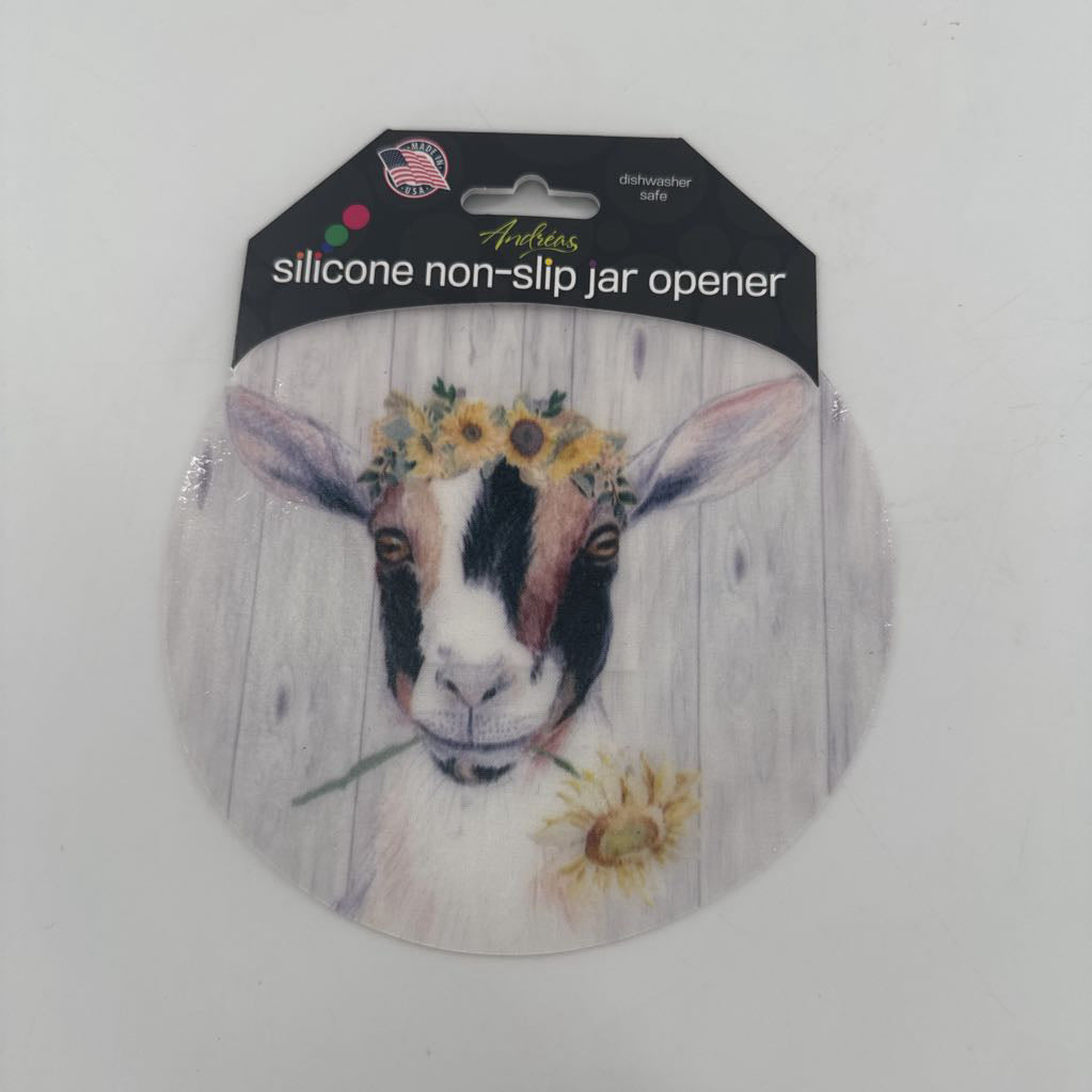 silicone non-slip jar opener-goat