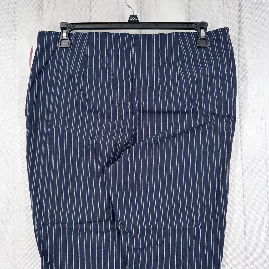 2.5 pin stripe pull on pants