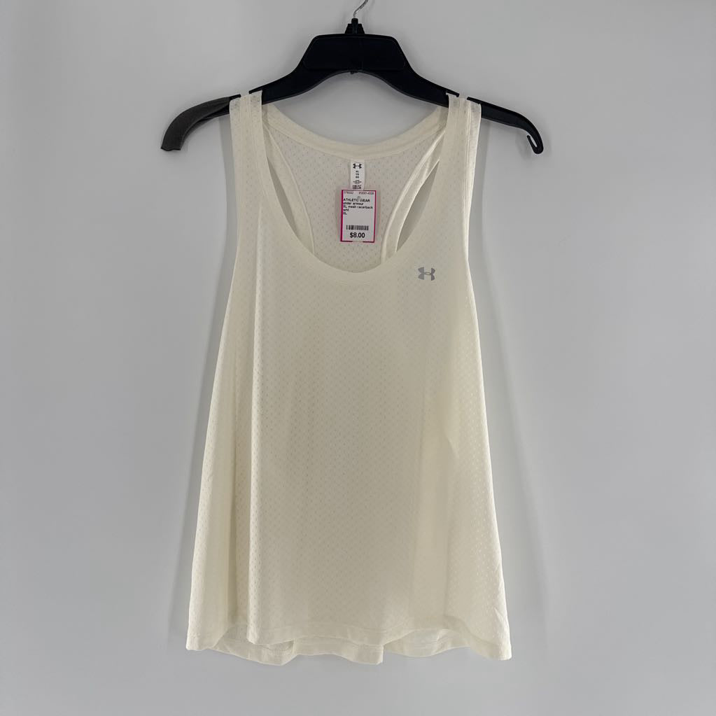 XL mesh racerback tank