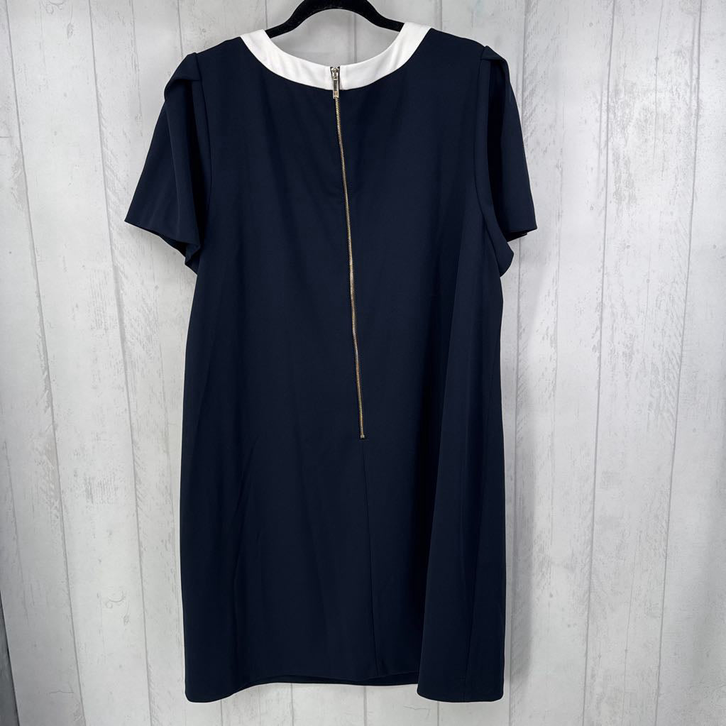 R109 20w s/s front pocket dress