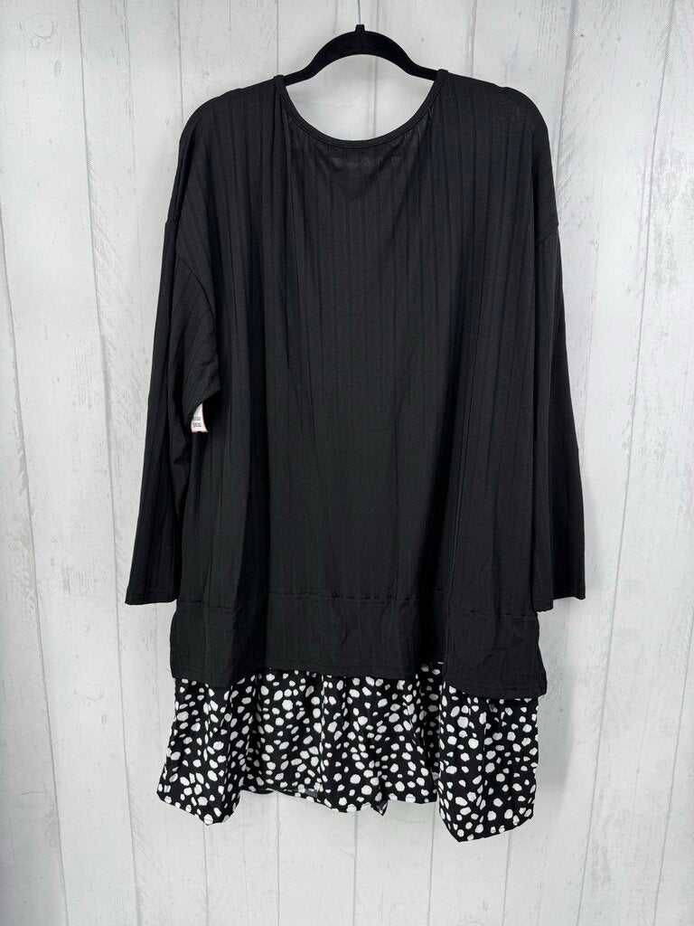 3xl l/s layer dress