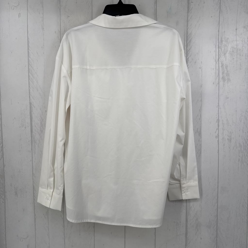 L button down l/s top
