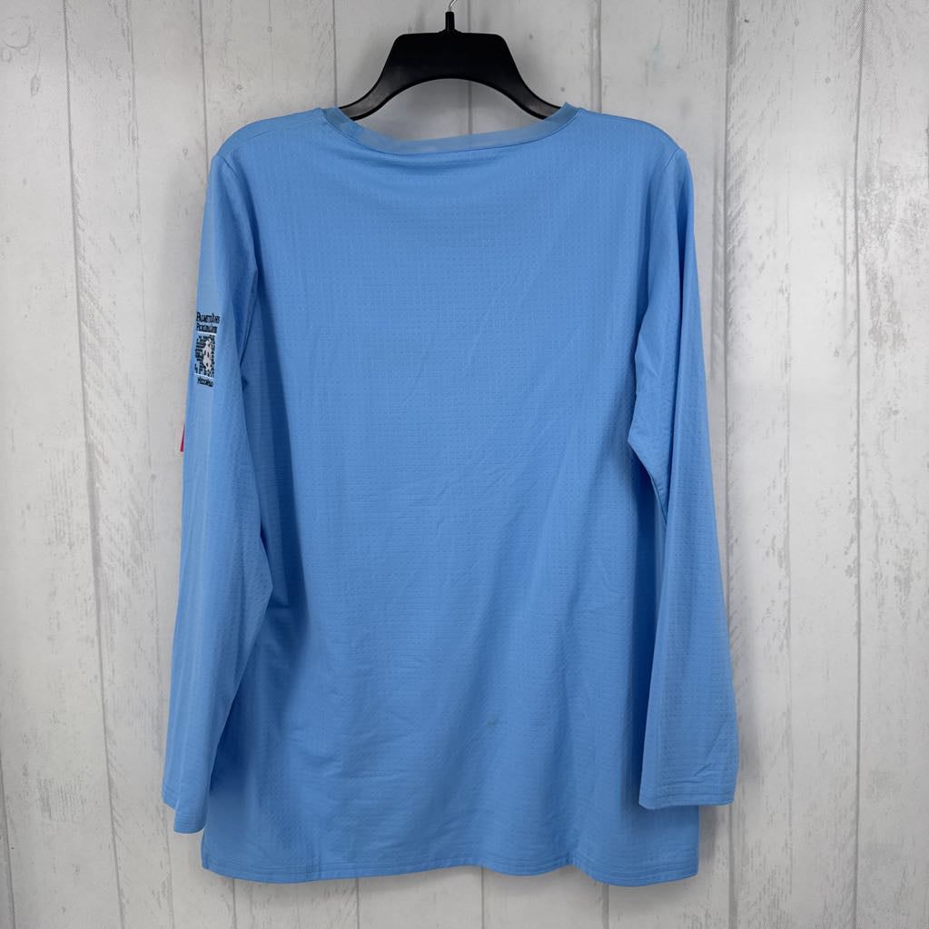 R80 L l/s scoop neck top