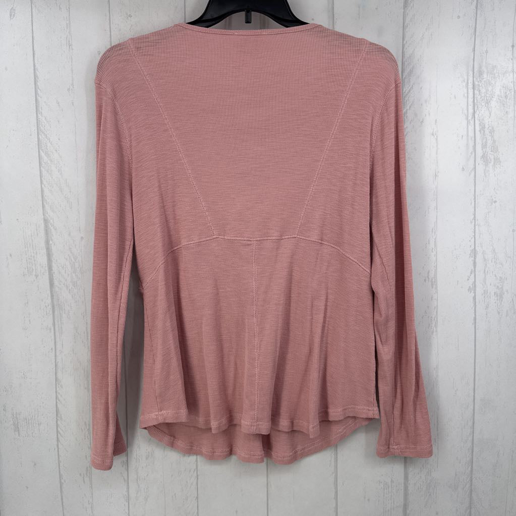 L l/s lace up top