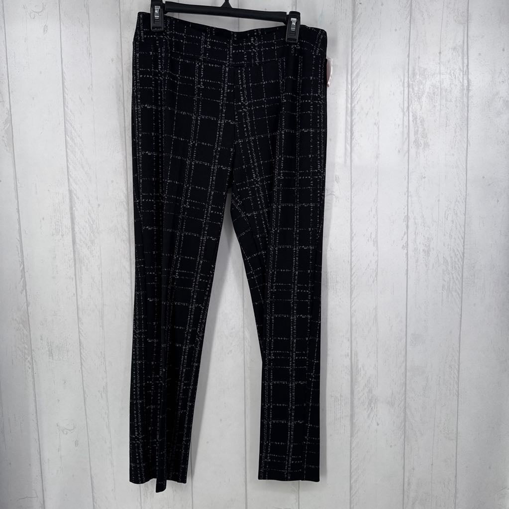 12 pull-on plaid pant
