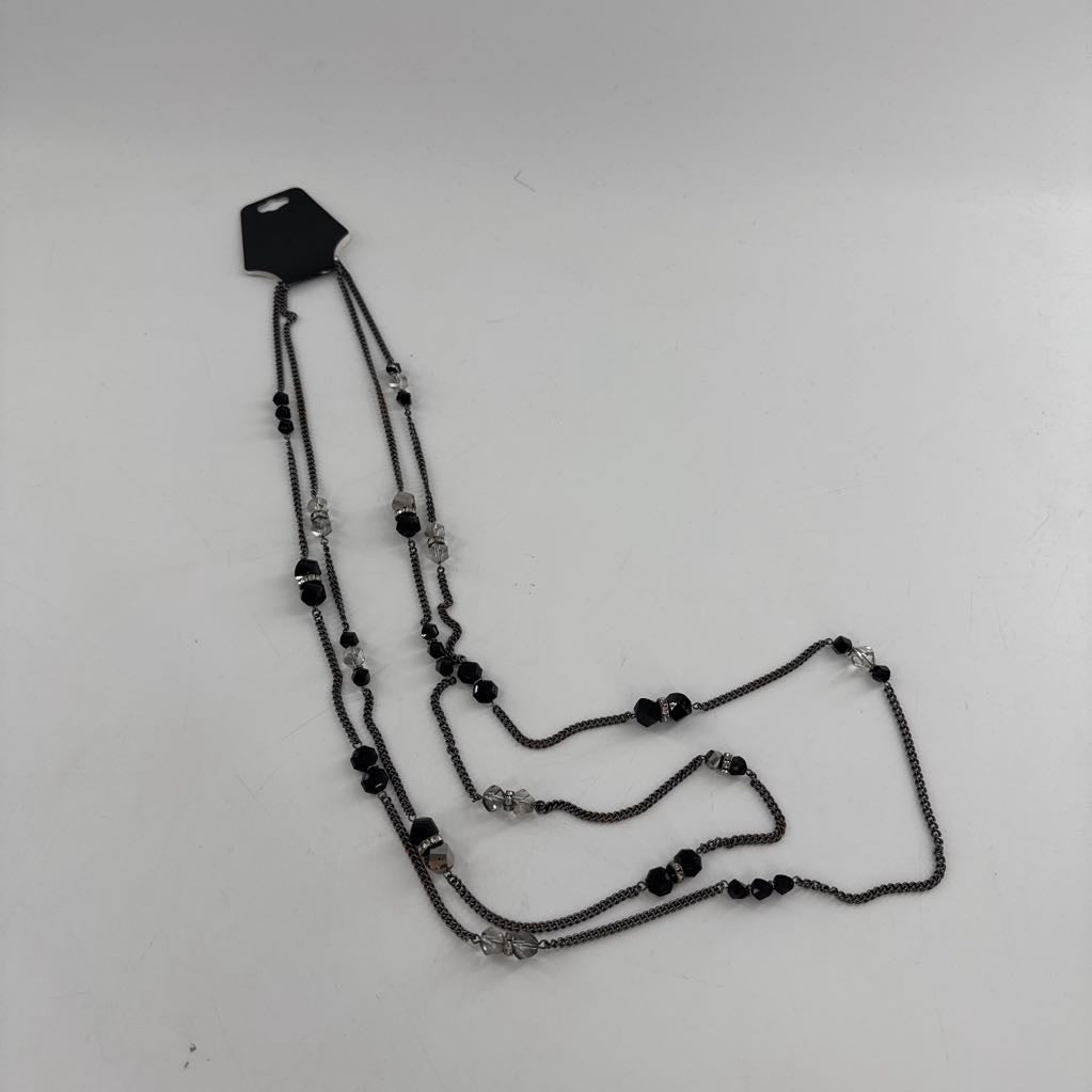 20" double strand beaded necklace