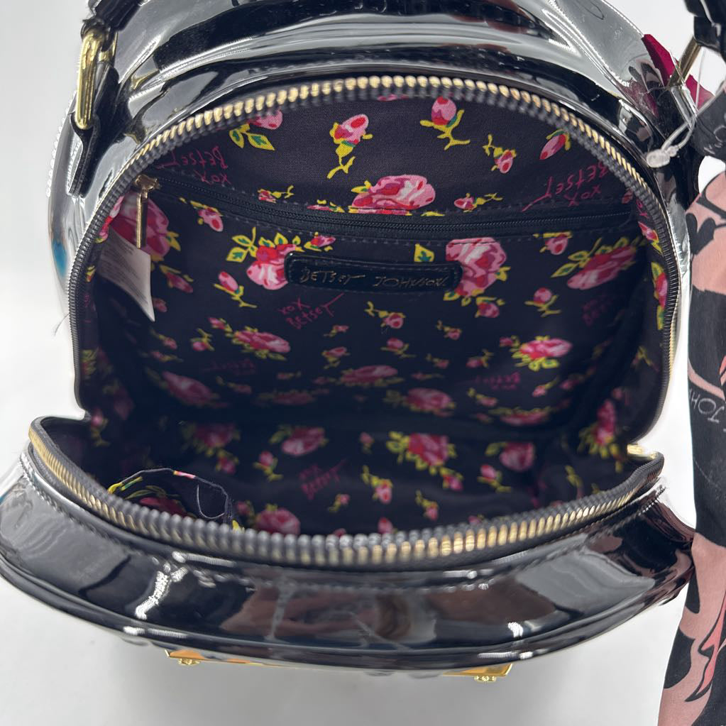 patent backpack w/ twilly