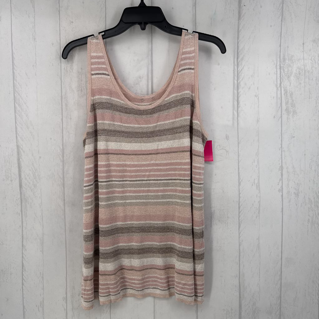 XL slvls stripe tank