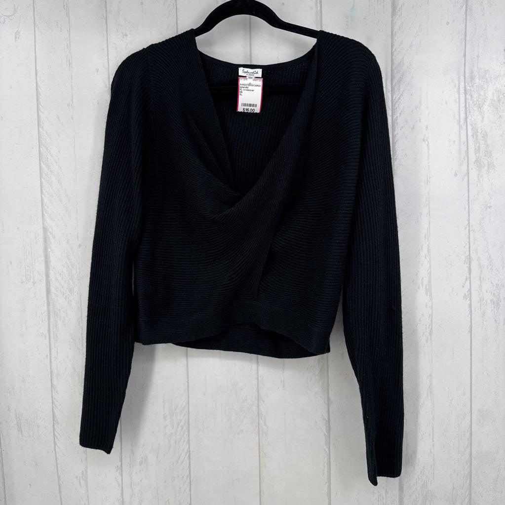 XL crossover sweater