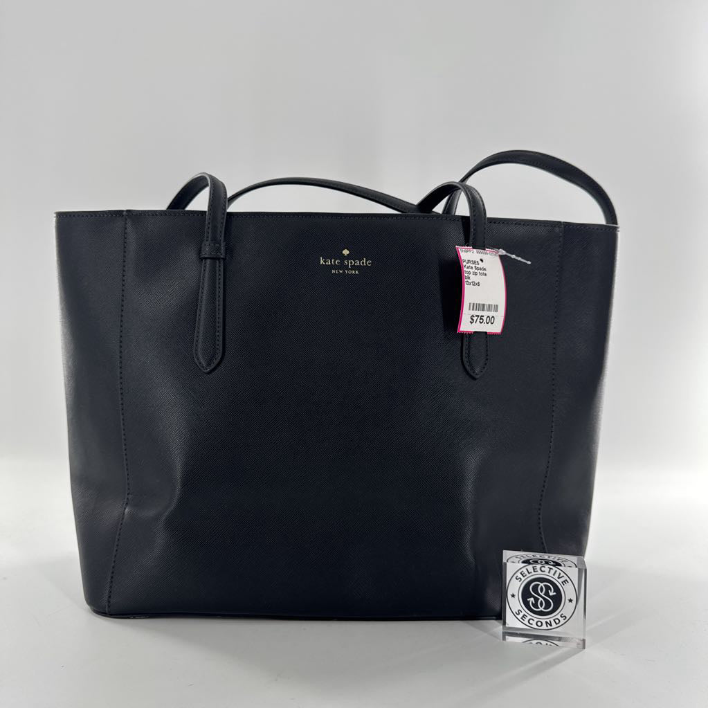 top zip tote