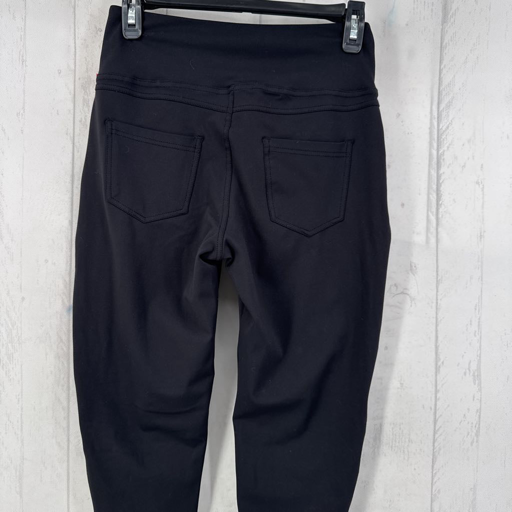 M faux pocket leggings