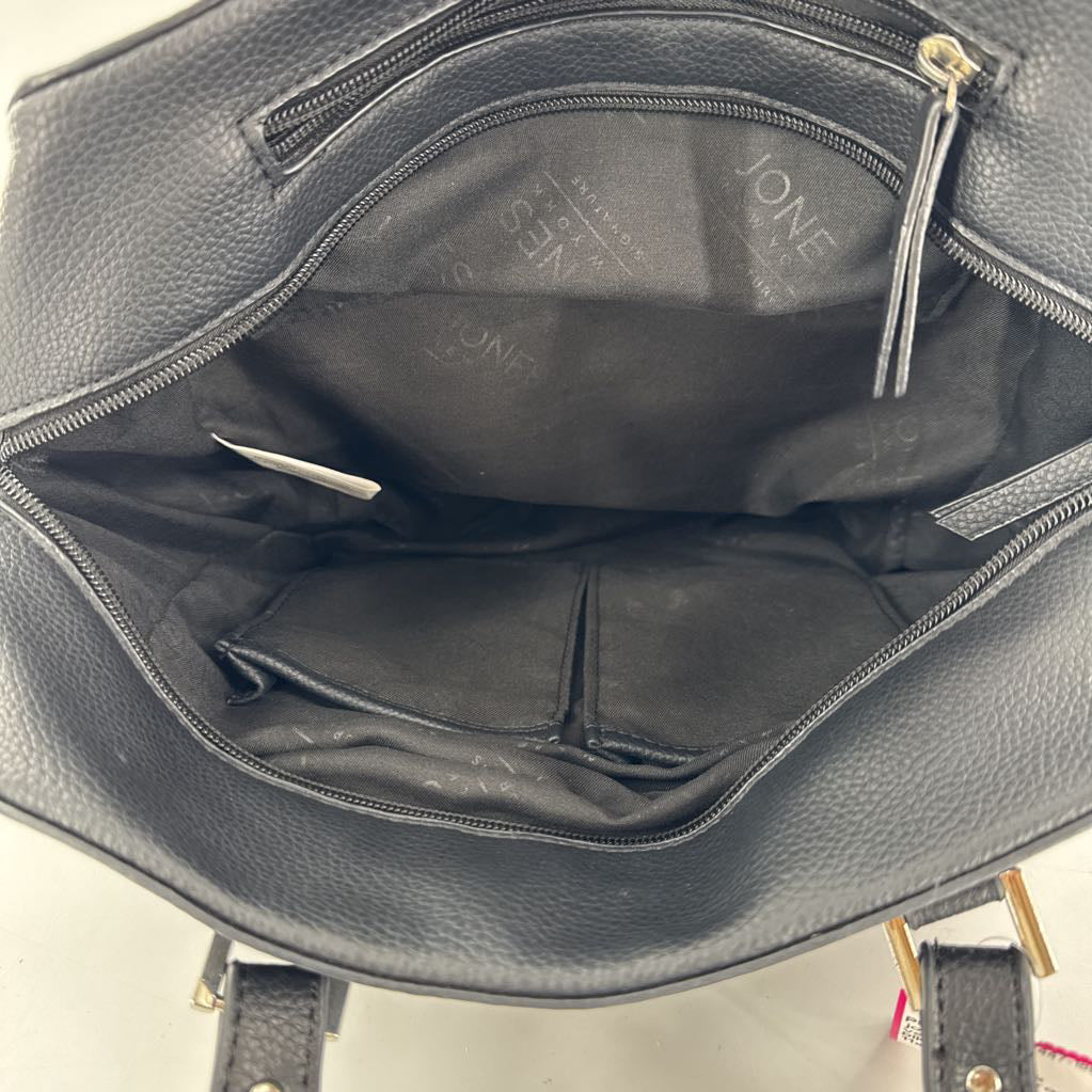 vegan leather front pocket satchel