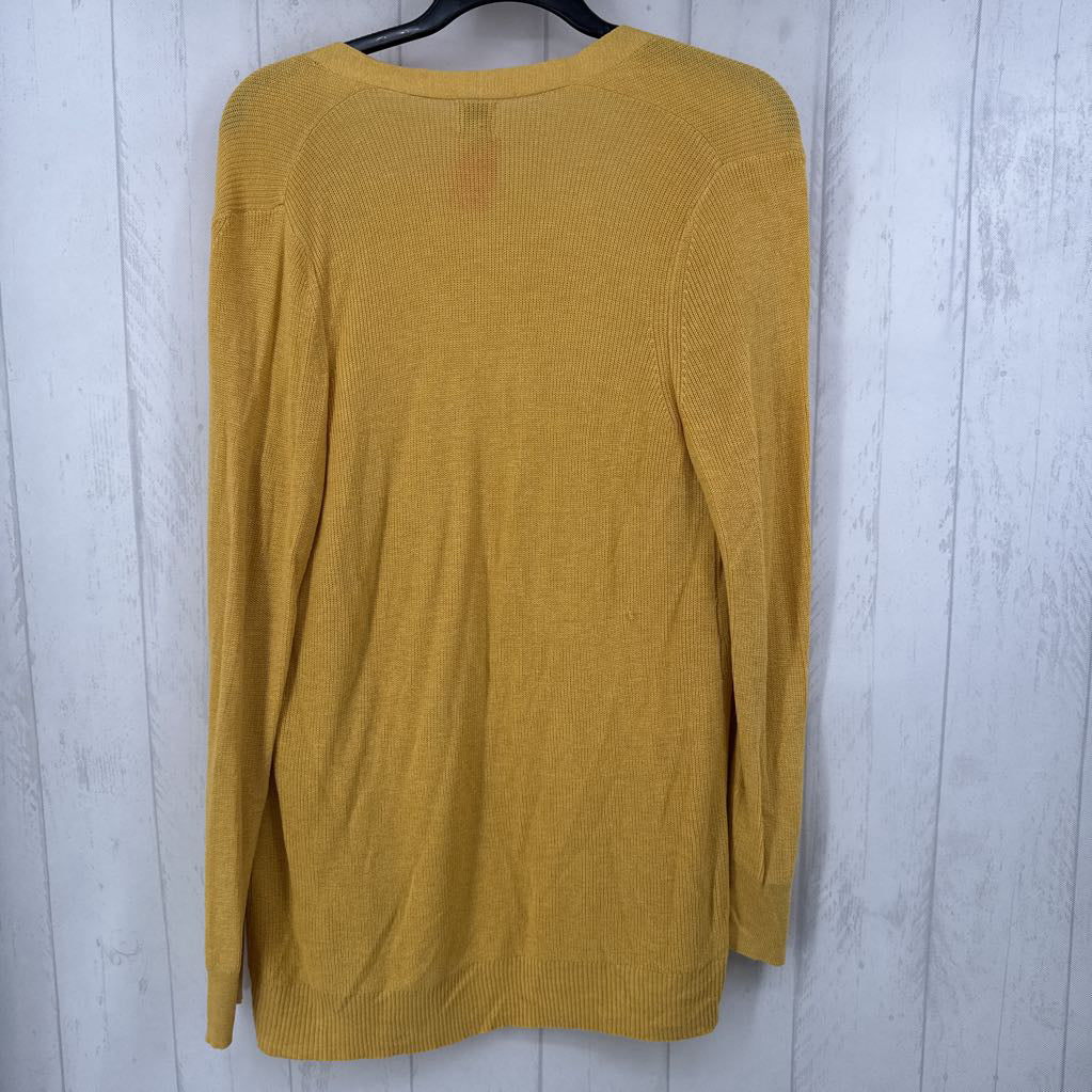 XL l/s open cardigan