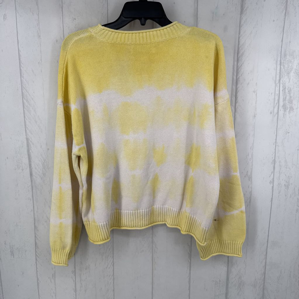 XL tie-dye mock neck sweater