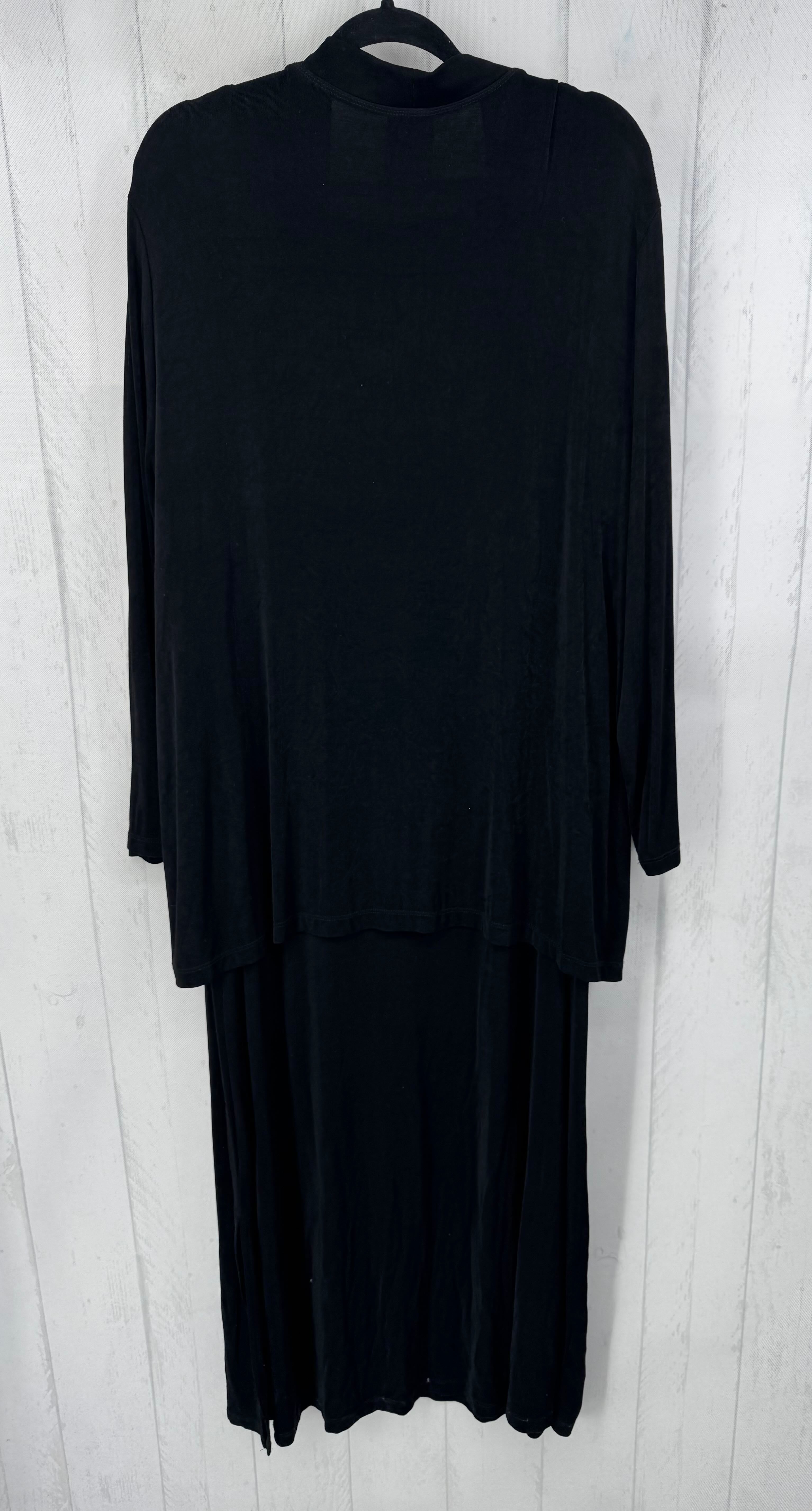 2Pc 2X long dress & cardi