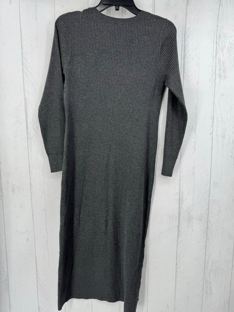 L/P rib knit l/s dress