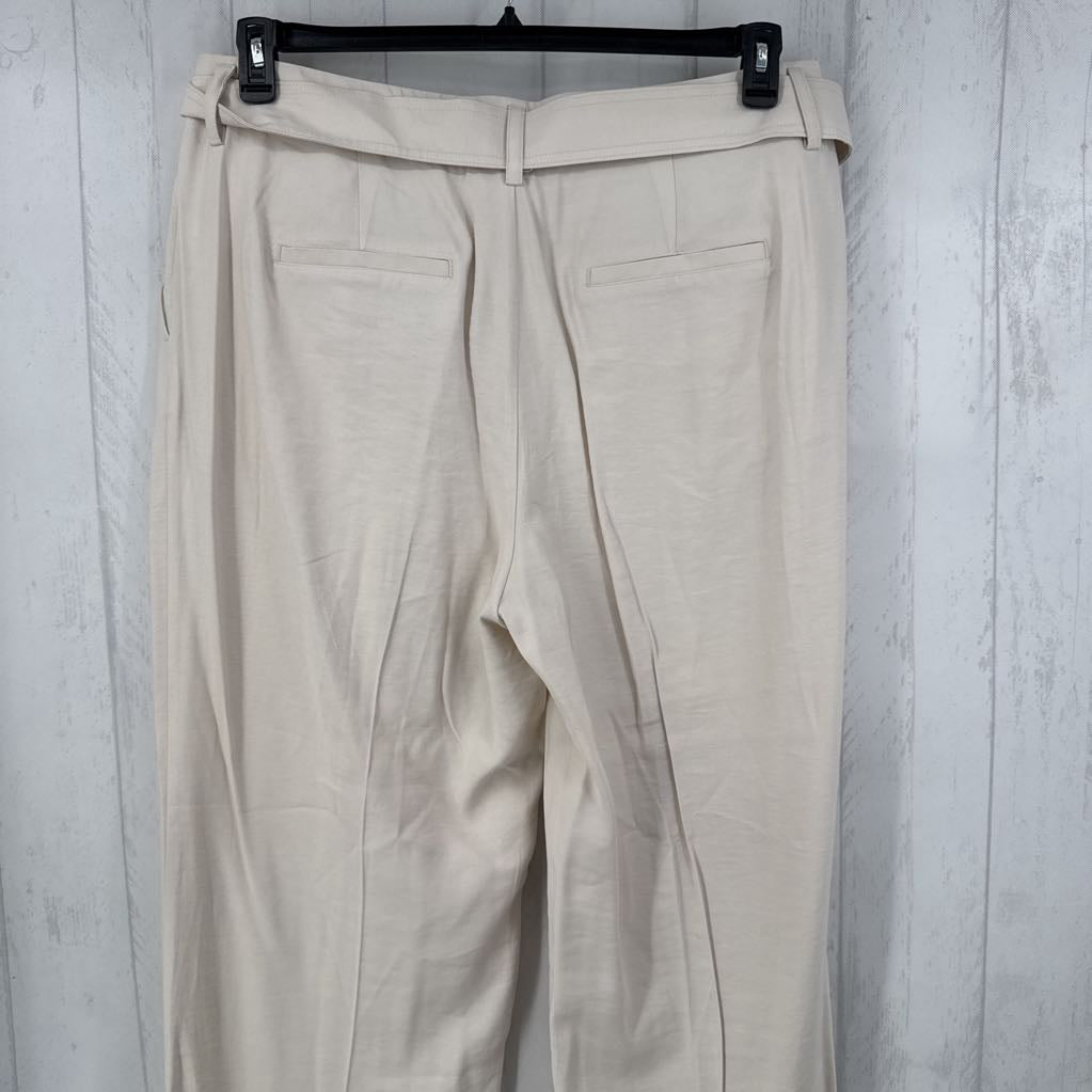18 belted wide leg pant