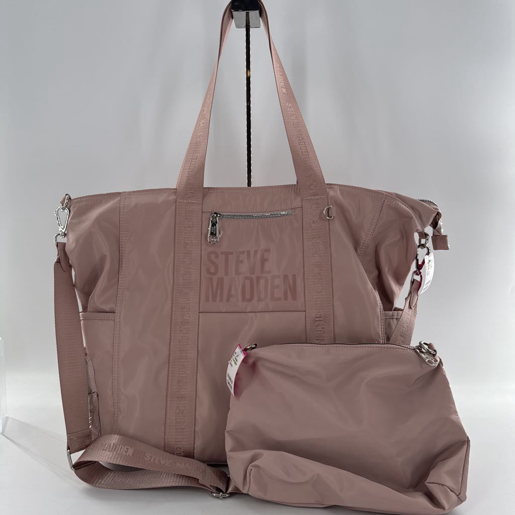 2pc overnighter tote w/ pouch