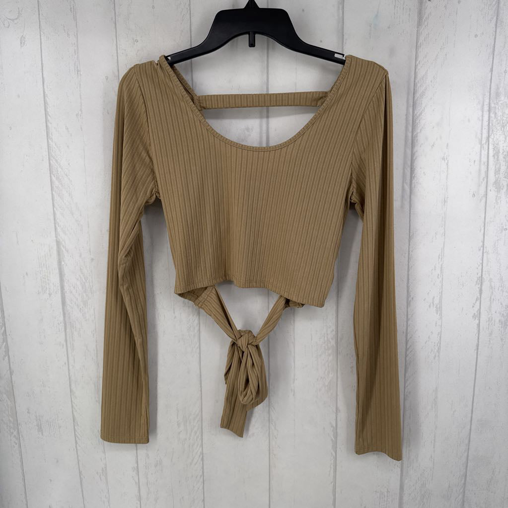 L l/s crop top