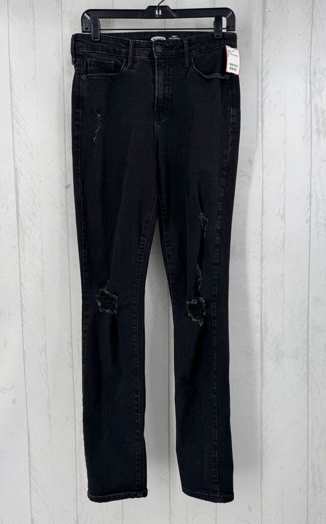 8T hi rise straight leg jean