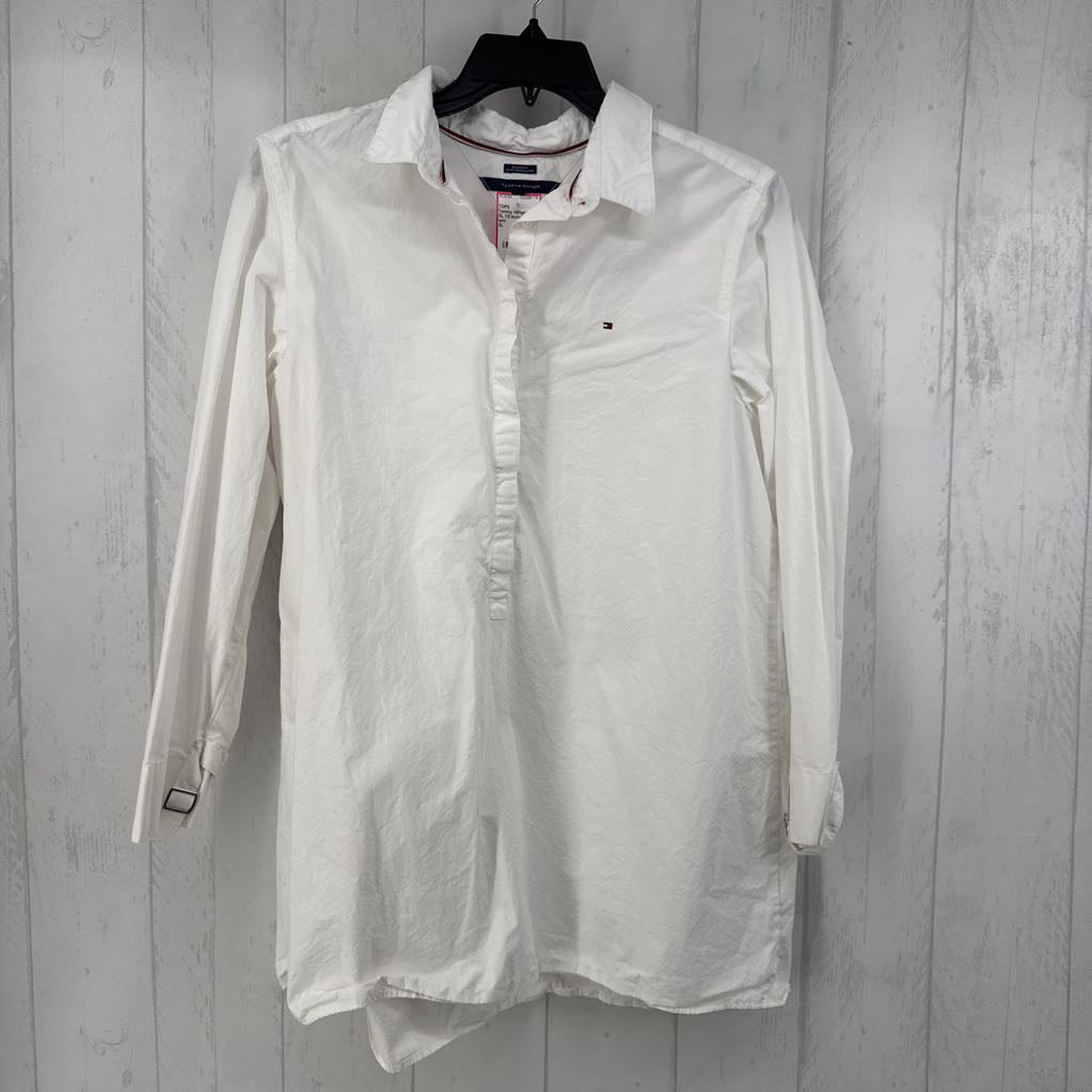 XL 1/2 button down l/s top