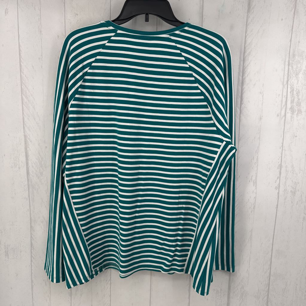 XL l/s stripe top