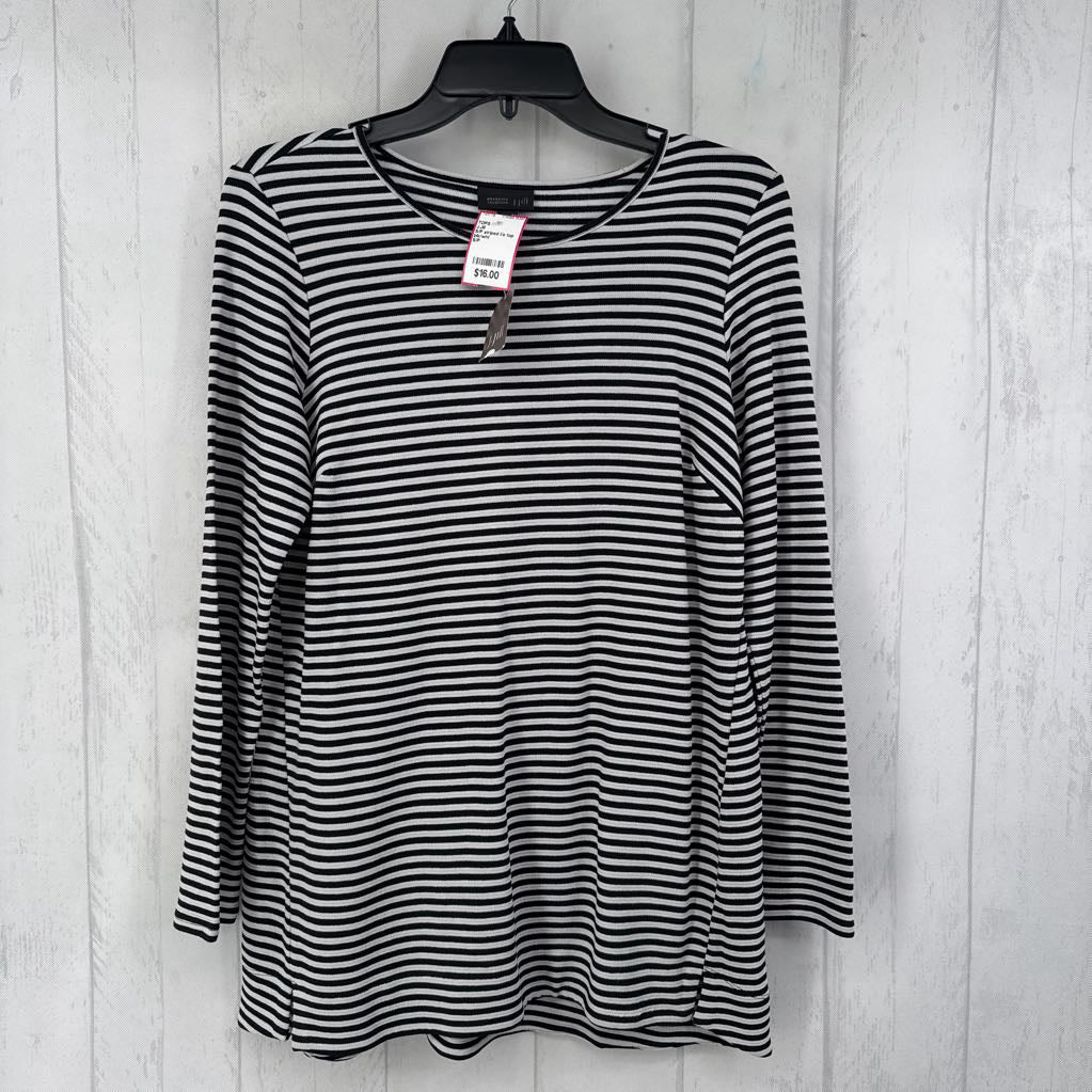S/P striped l/s top