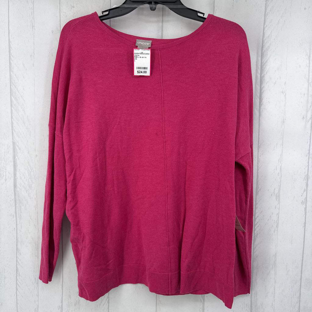 R99 L rib slv l/s pullover