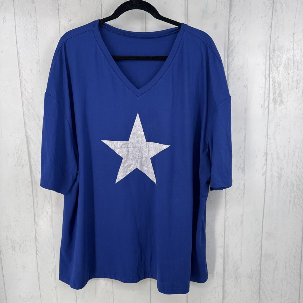 4xl s/s star tee