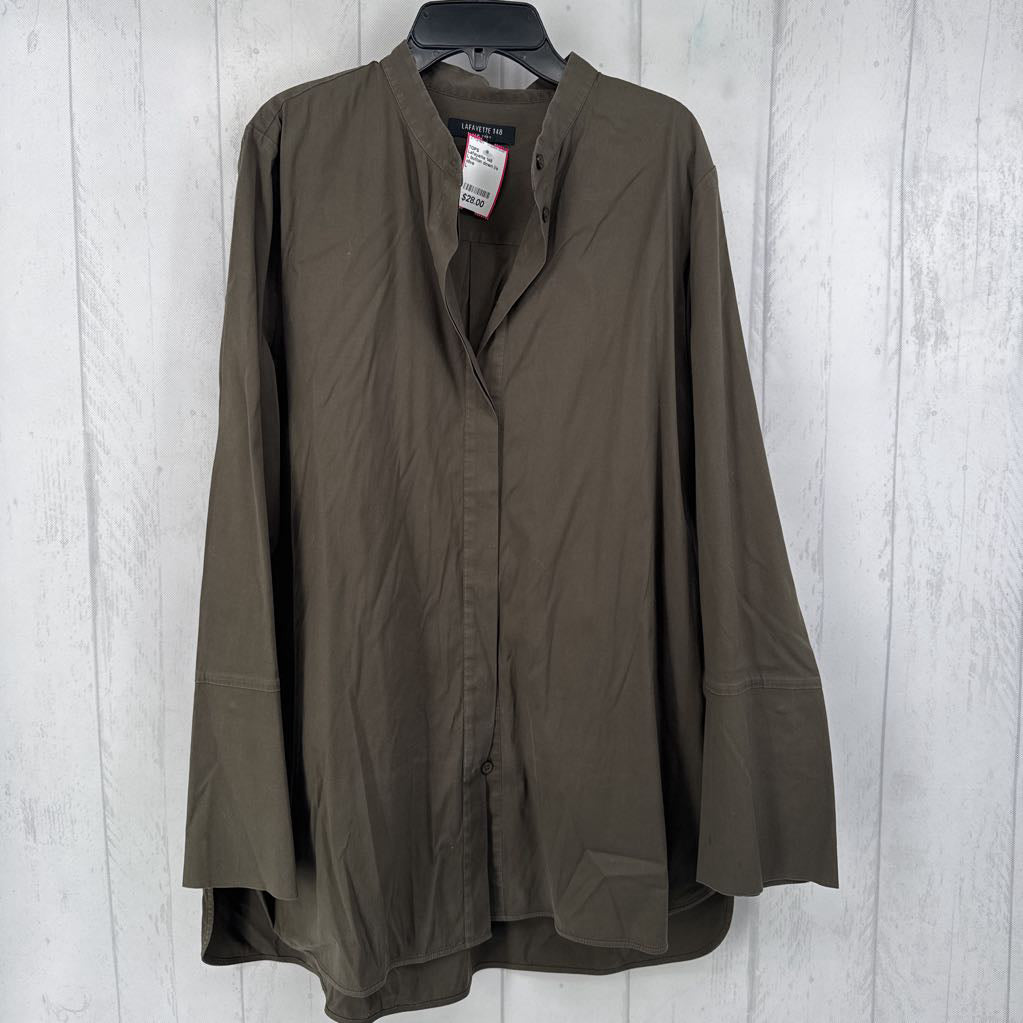 L button down l/s top