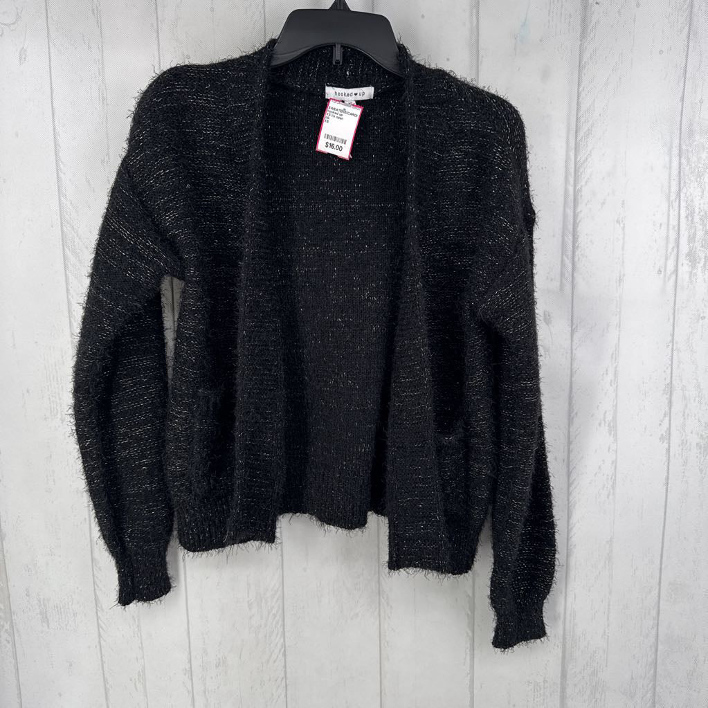 XS l/s open cardigan