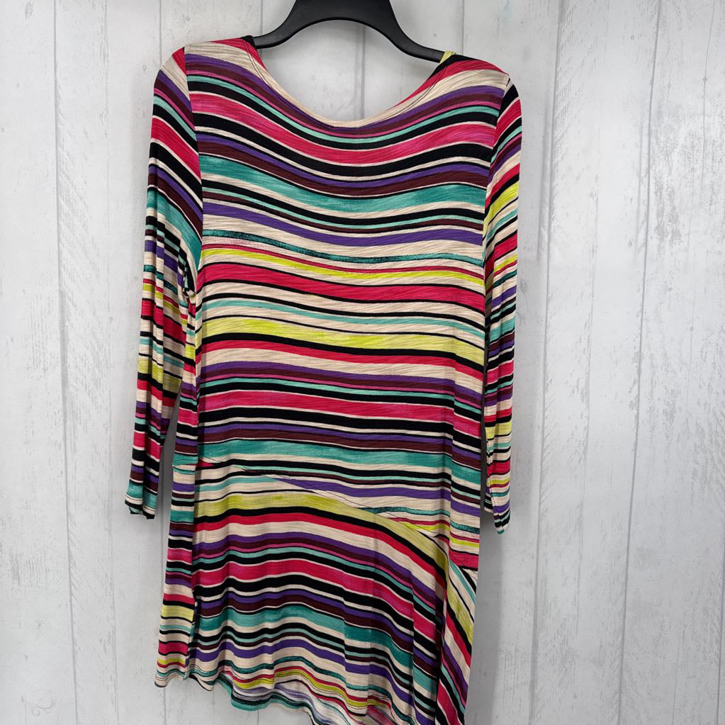 R58 M 3/4 slv stripe tunic