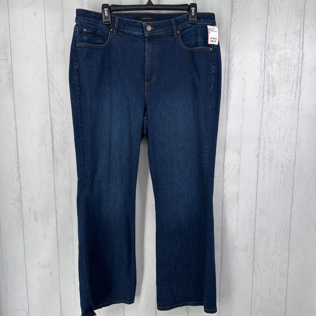 16P mid rise boot cut jean