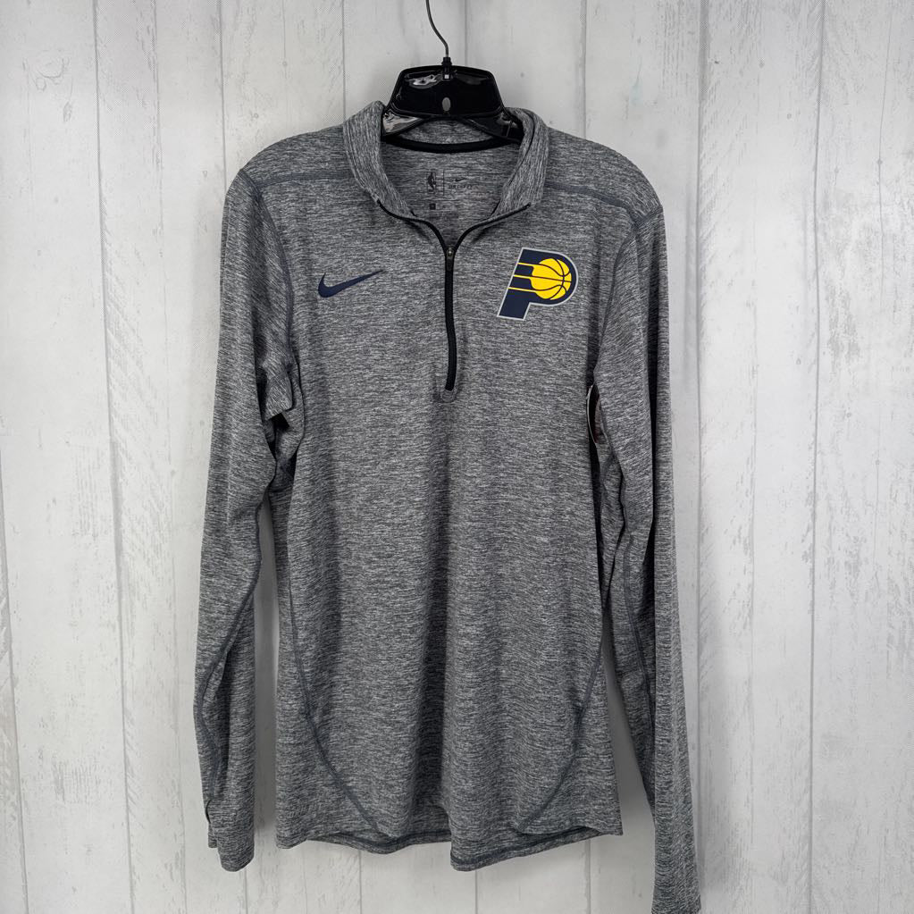 S marled 1/2 zip l/s pullover-pacers