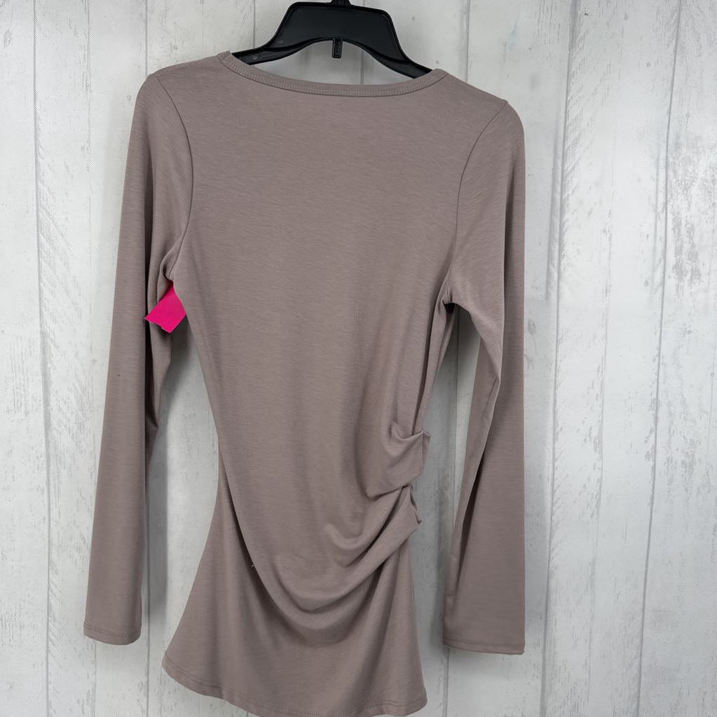 S l/s ruched top