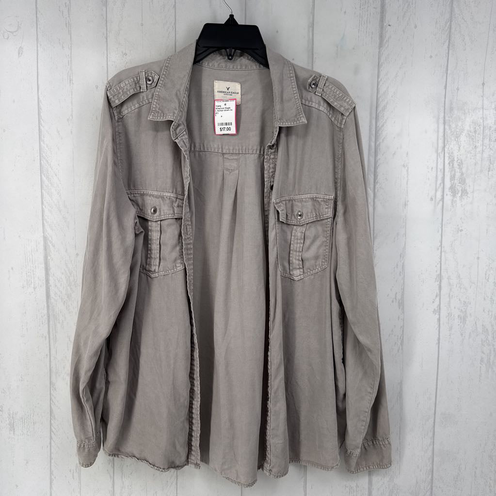 L button down l/s top