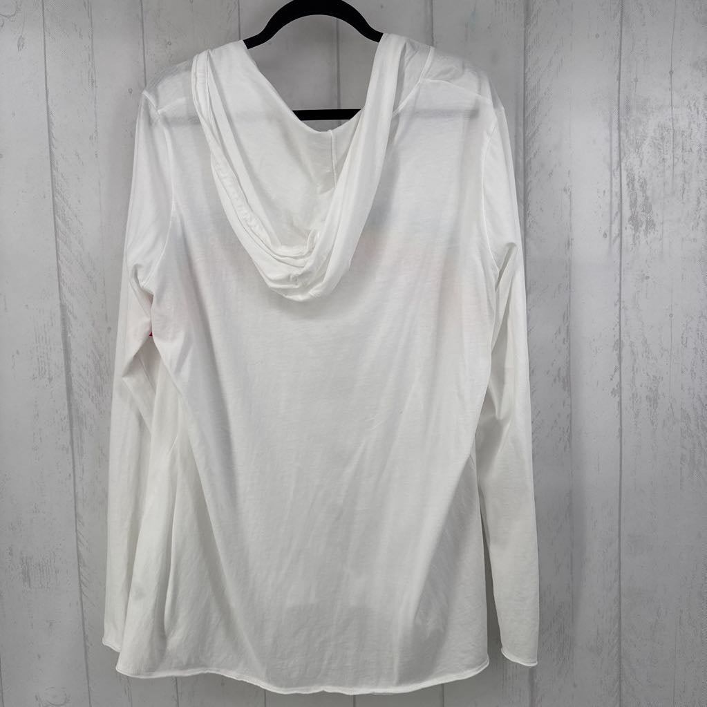 XXL graphic l/s pullover-life is good