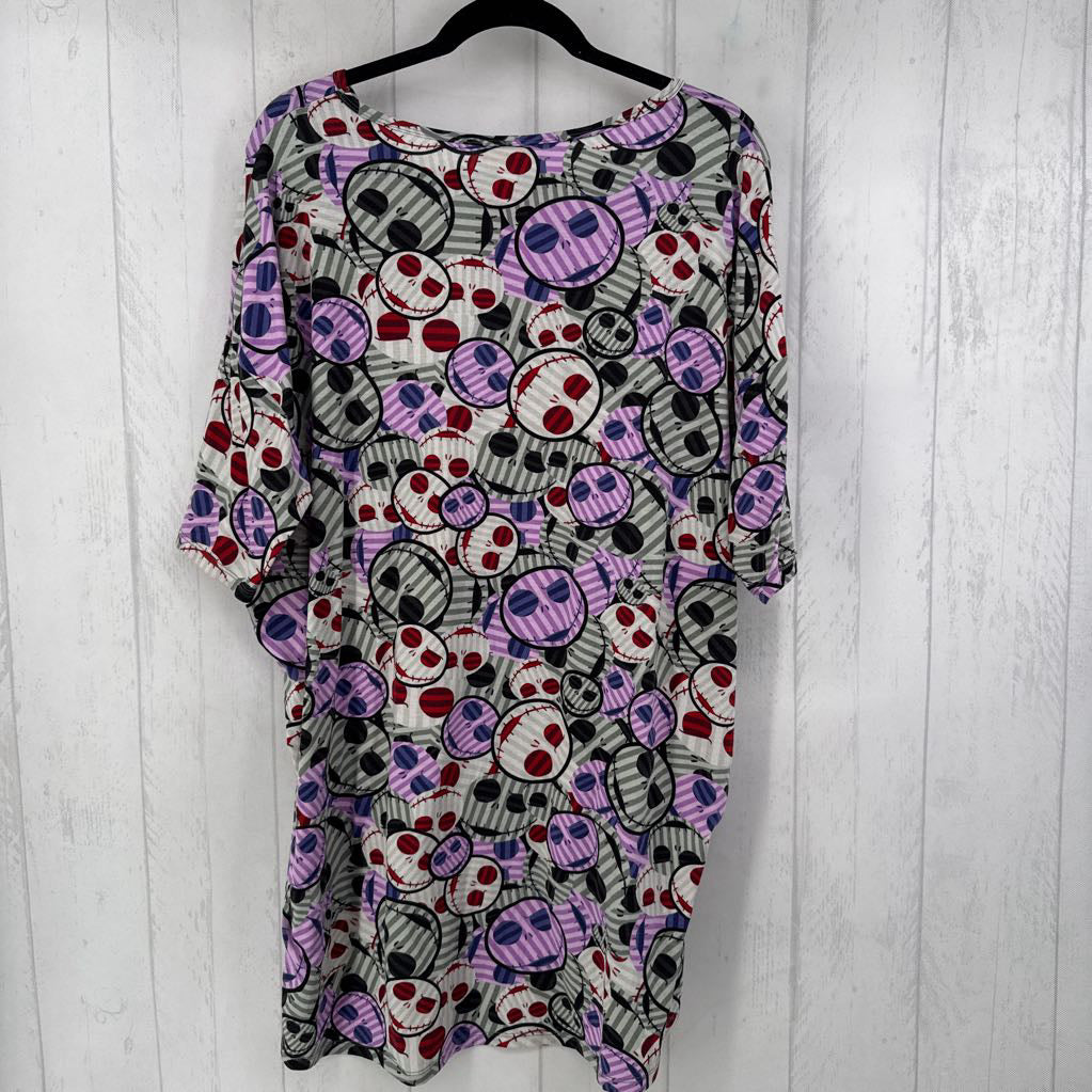 2XL the nightmare before christmas hi-lo top