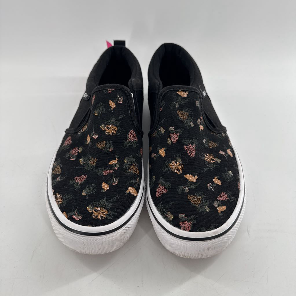 6 flo print slip-on sneaker