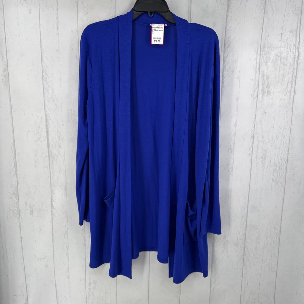 XL slouchy pocket cardi