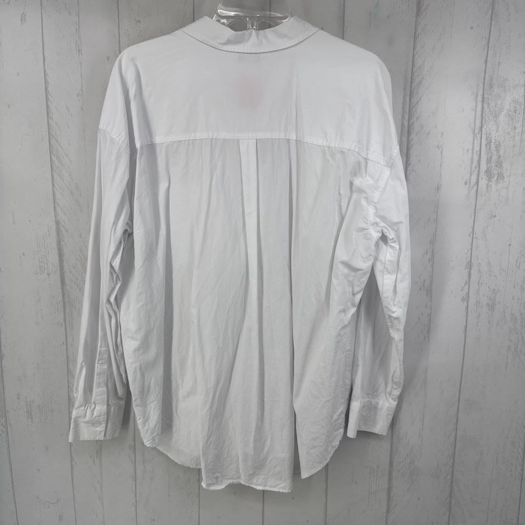 XXL button down l/s top
