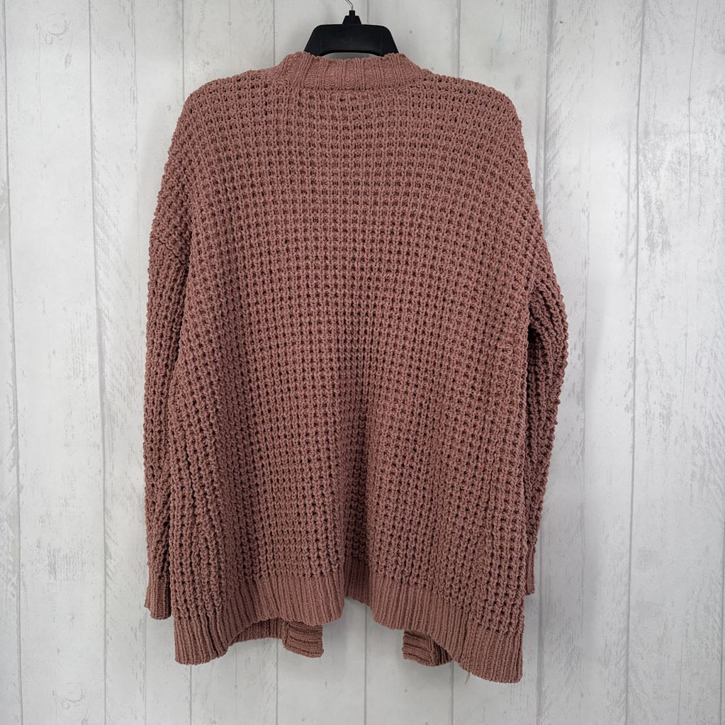 M l/s pocket open cardigan