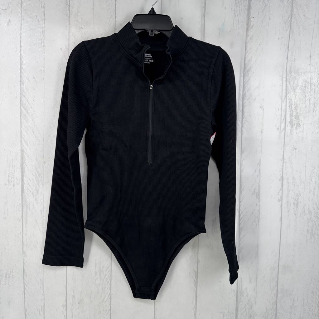 XL ribbed l/s bodysuit