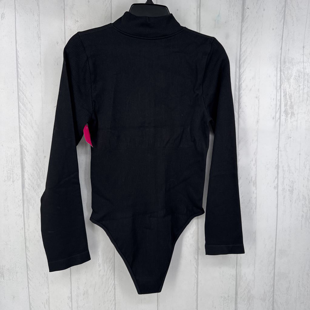 XL ribbed l/s bodysuit
