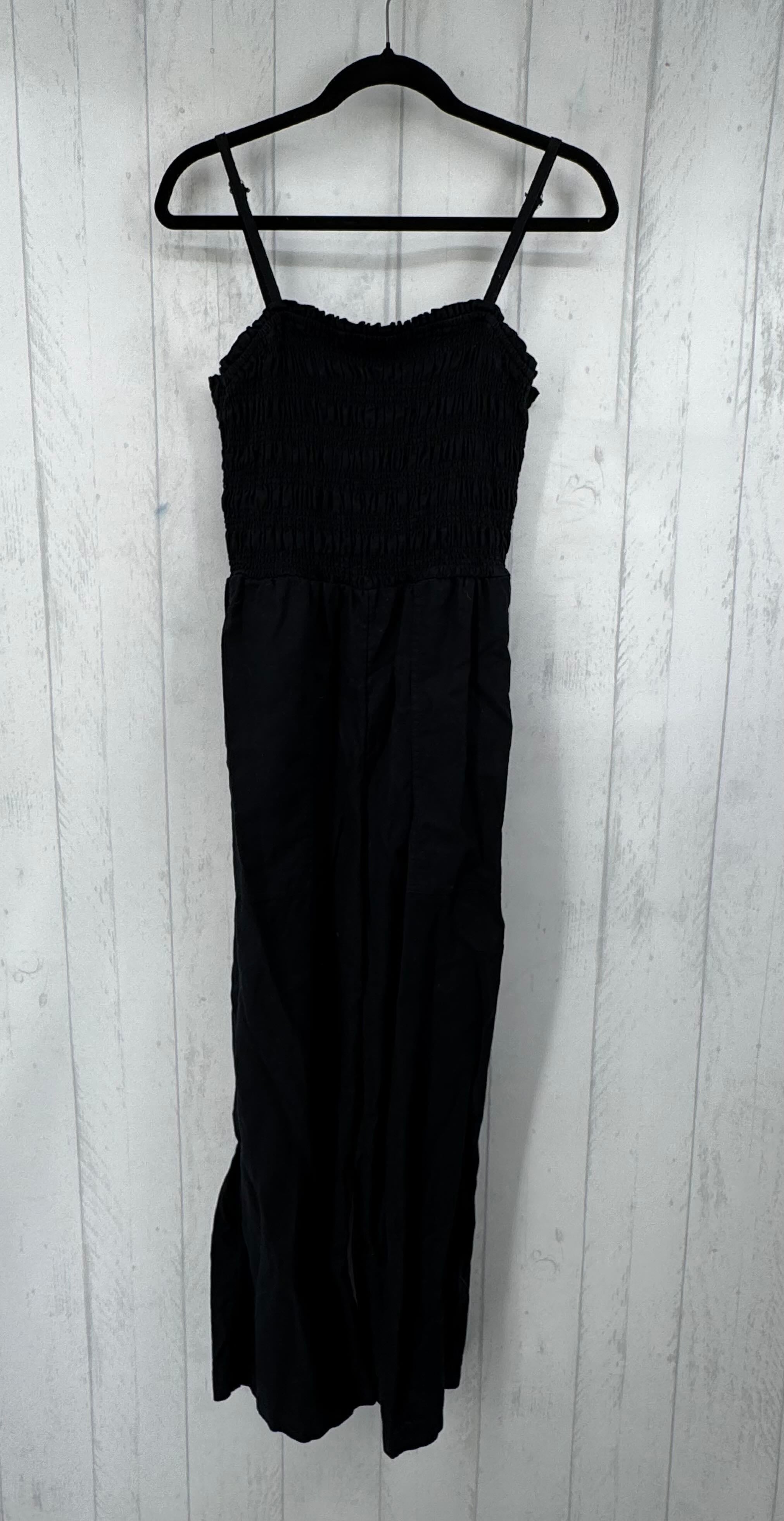 S smocked slvls jumpsuit