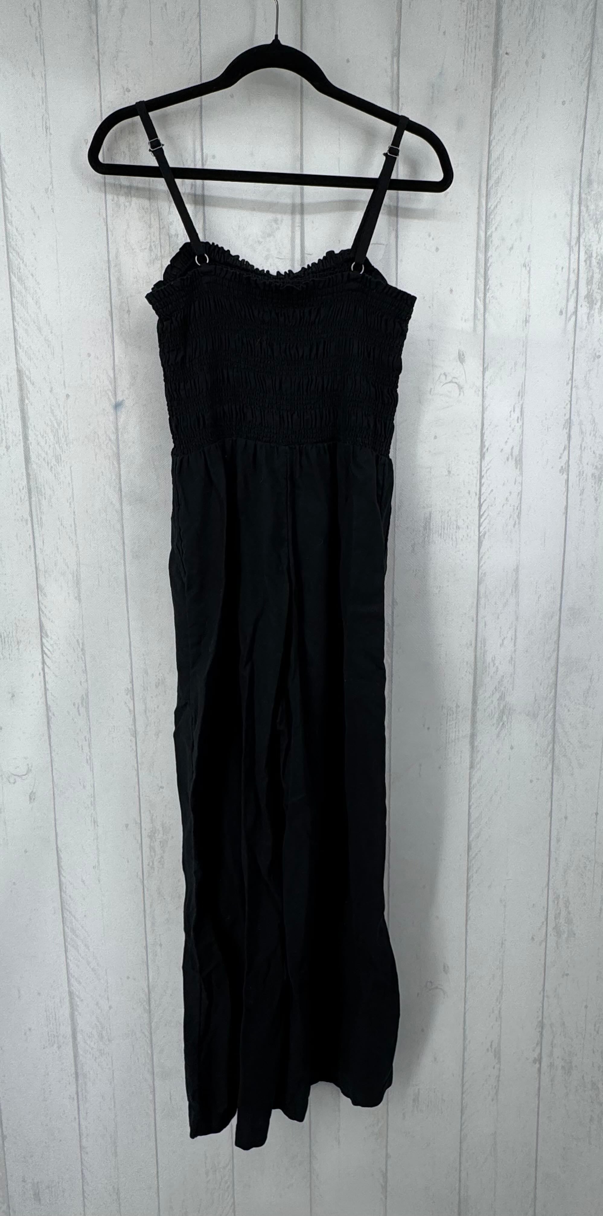 S smocked slvls jumpsuit