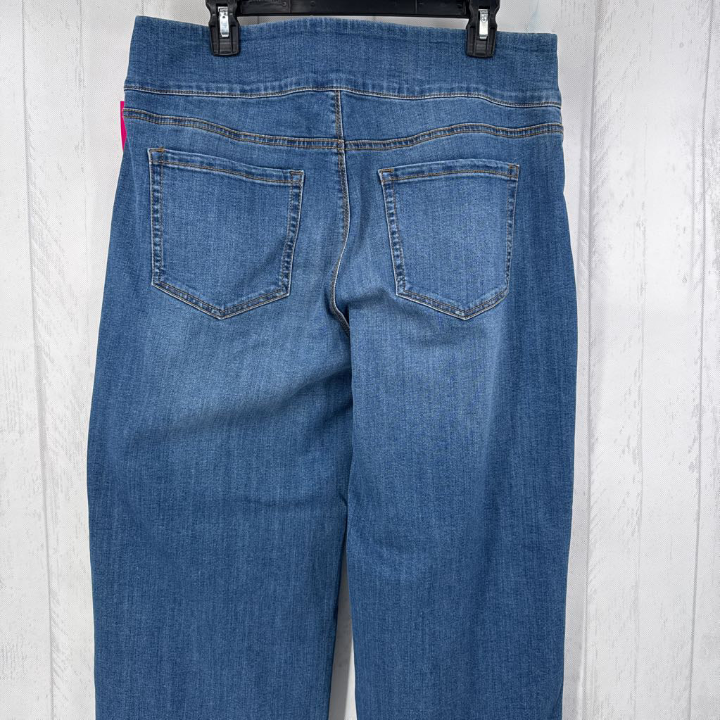 L wide crop pull-on jean