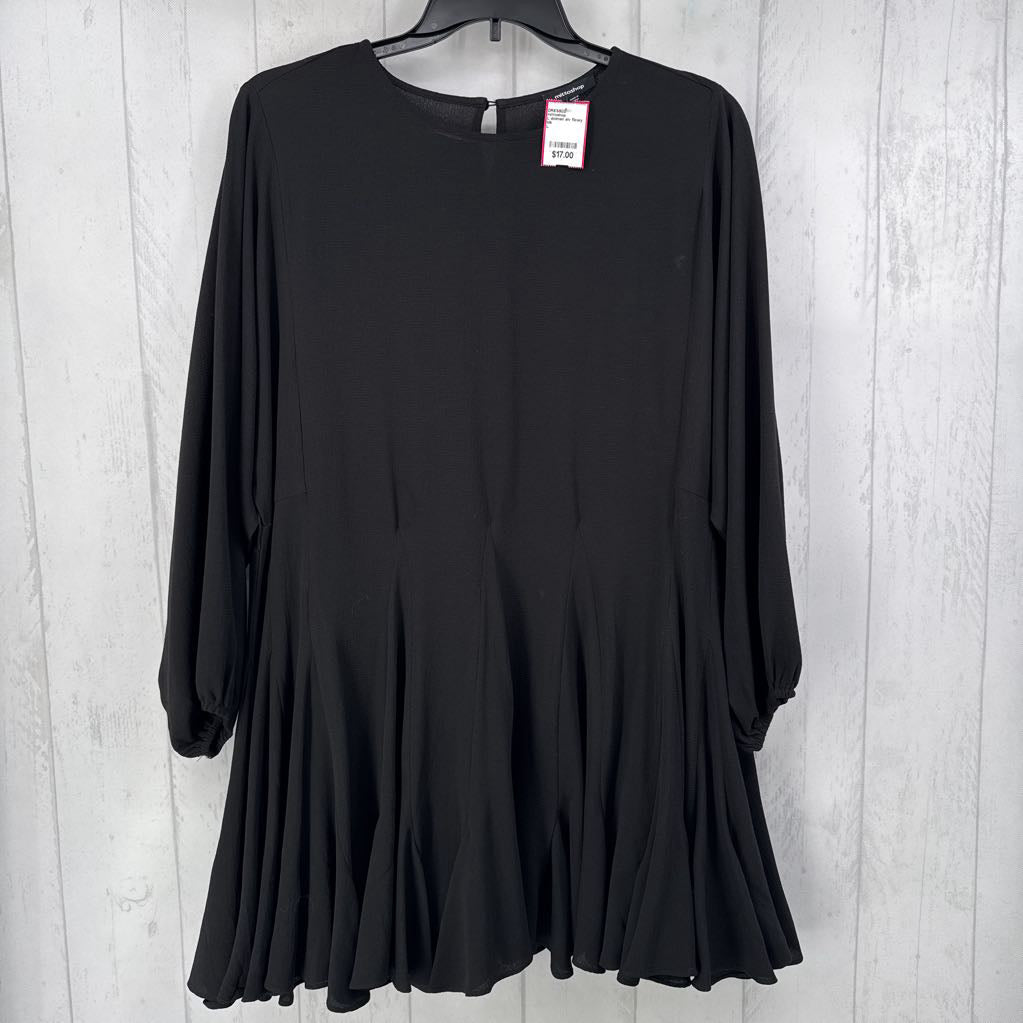 L dolman slv flowy dress